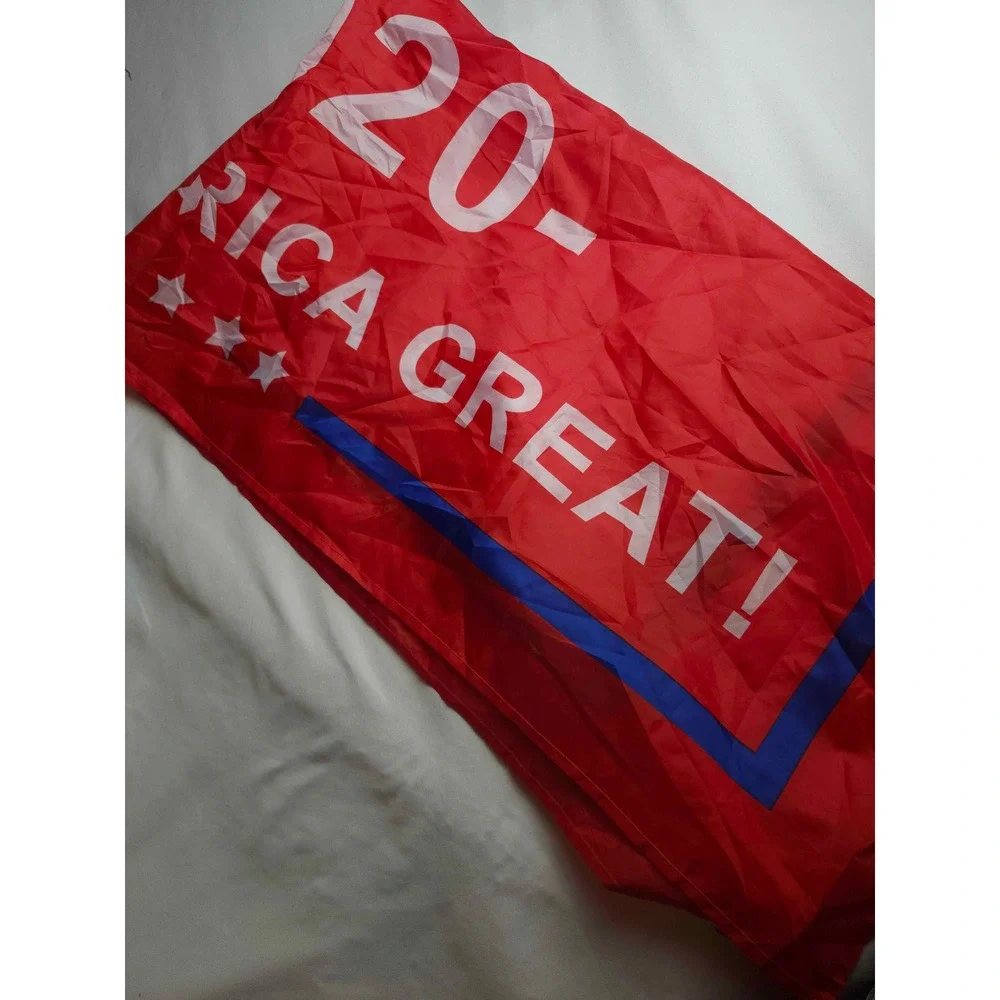 Trump 2020 Keep America Great Red White Blue 3x5 Polyester Flag with Grommets